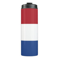 Tumbler térmico con bandera de los Países Bajos