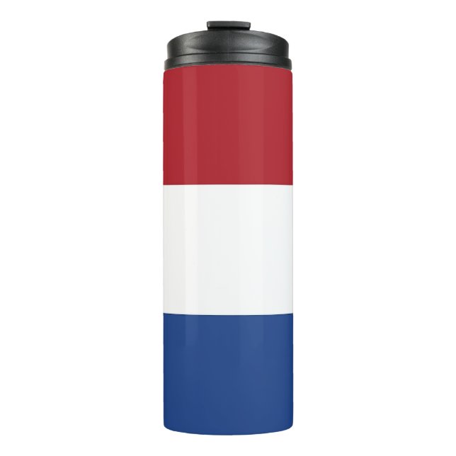 Termo Tumbler térmico con bandera de los Países Bajos (Anverso)