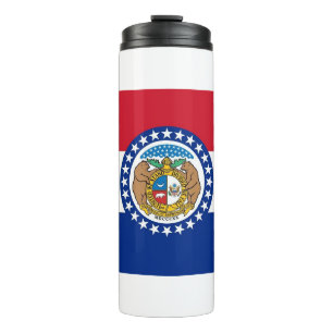 Termo Tumbler térmico con bandera de Misuri, Estados Uni