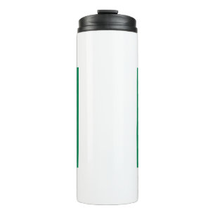 Termo Tumbler térmico con bandera de Nigeria