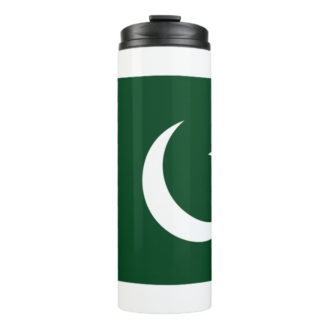 Termo Tumbler térmico con bandera de Pakistán (Anverso)