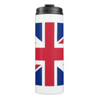 Tumbler térmico con bandera del Reino Unido
