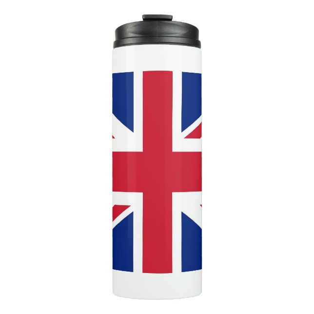 Termo Tumbler térmico con bandera del Reino Unido (Anverso)