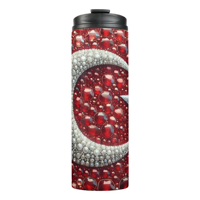 Termo Tumbler térmico con colores turcos (Anverso)