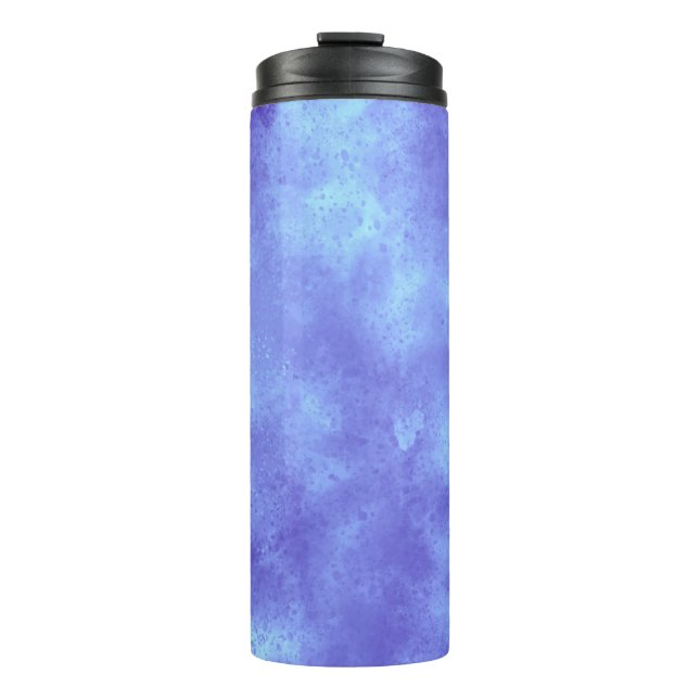 Termo Tumbler térmico con efecto de tormenta azul (Anverso)
