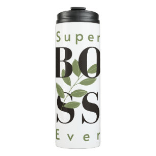 Termo Tumbler térmico con estilo mínimo de Super Boss