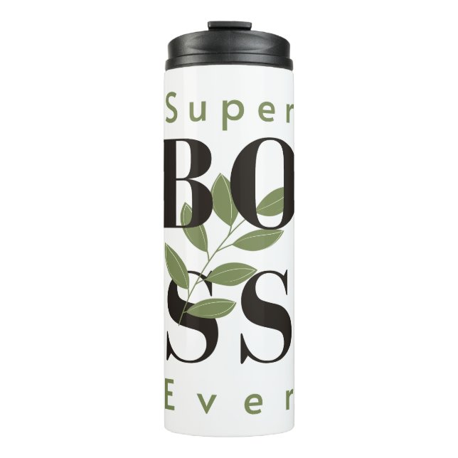 Termo Tumbler térmico con estilo mínimo de Super Boss (Anverso)
