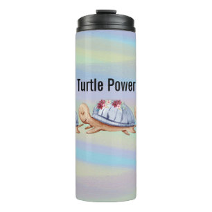 Termo Tumbler térmico con tortugas