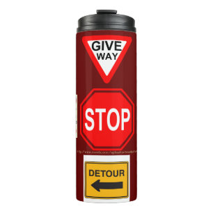 Termo Tumbler térmico "Construcción de carreteras"