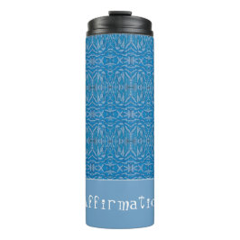 Termo Tumbler térmico de afirmación agave azul promocion