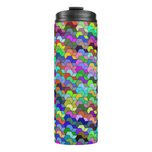 Termo Tumbler térmico de bloques apilados