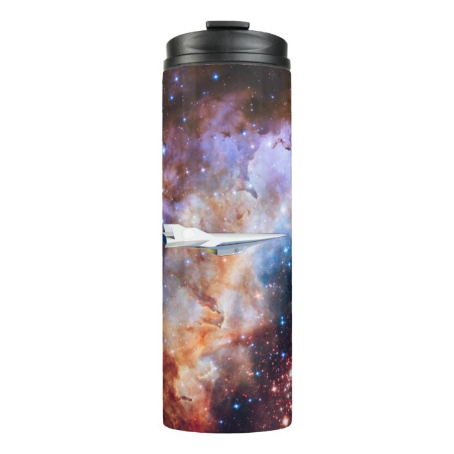 Termo Tumbler térmico de espacio/galaxia (Anverso)