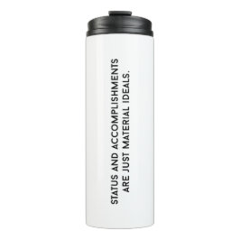 Termo Tumbler térmico de ideales materiales