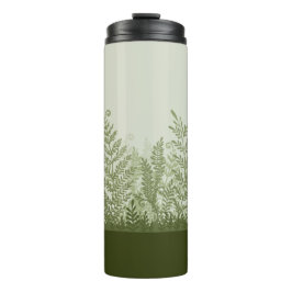 Termo Tumbler térmico de Ilustracion vegetal botánico