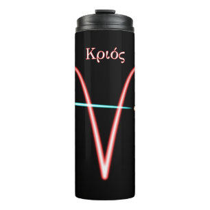 Termo Tumbler térmico de la constelación auricular zodia
