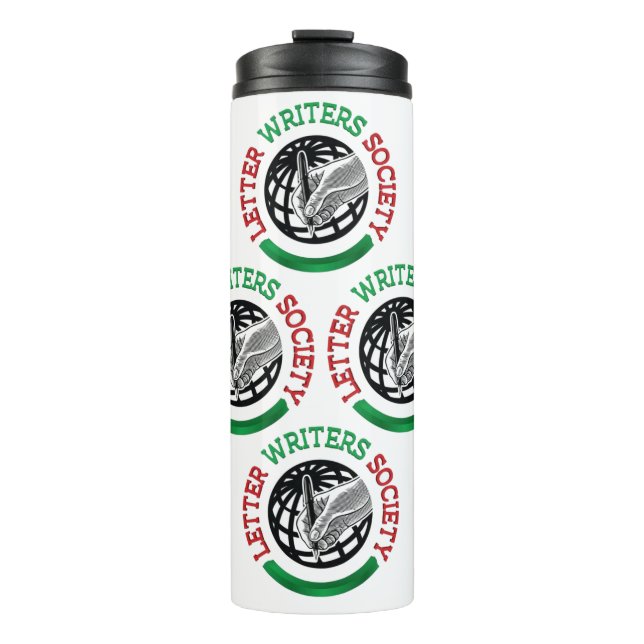 Termo Tumbler térmico de la sociedad de escritores de ca (Anverso)
