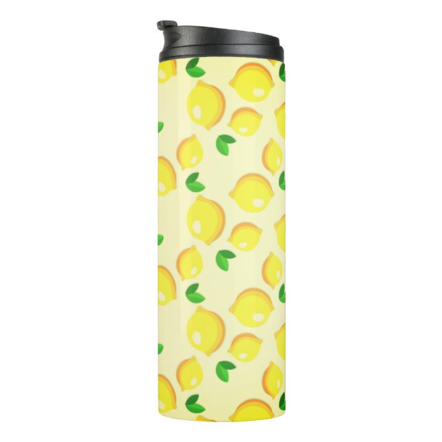 Termo Tumbler térmico de lemones (Rotado hacia la derecha)