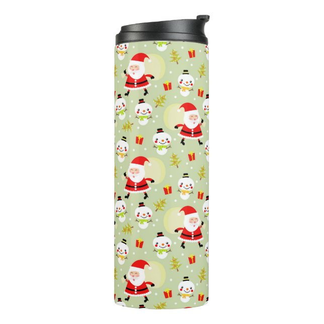 Termo Tumbler térmico de navidades (Rotado hacia la izquierda)