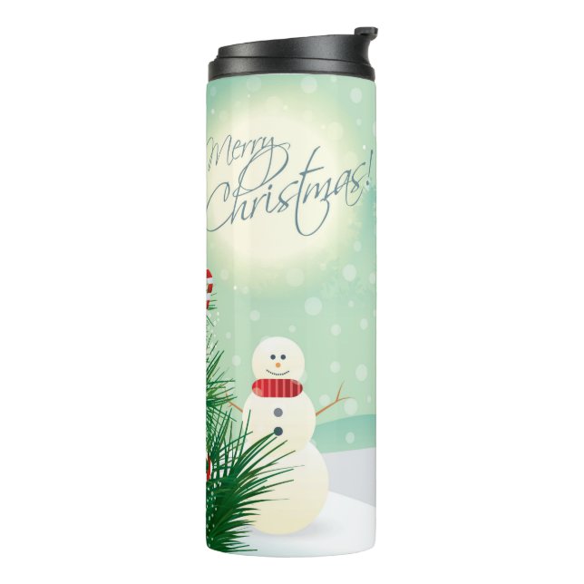 Termo Tumbler térmico de navidades (Rotado hacia la izquierda)