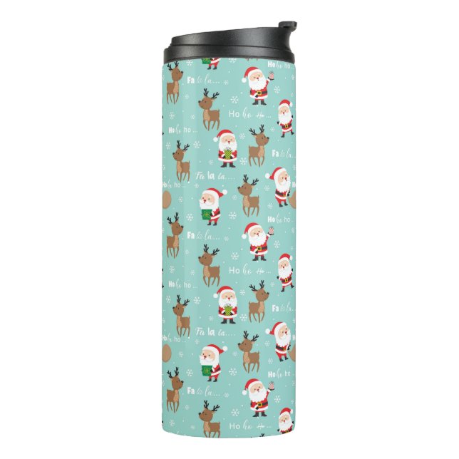 Termo Tumbler térmico de navidades (Rotado hacia la izquierda)