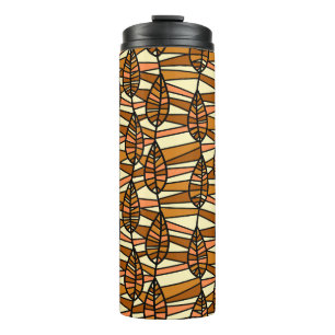 Termo Tumbler térmico de otoño retro