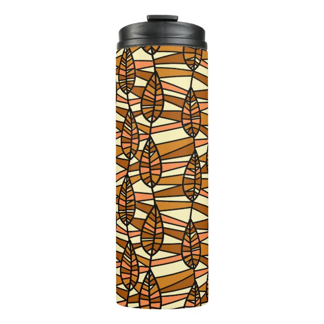 Termo Tumbler térmico de otoño retro (Anverso)