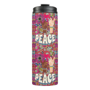 Termo Tumbler térmico de paz