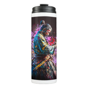 Termo Tumbler térmico de pintura de Samurai