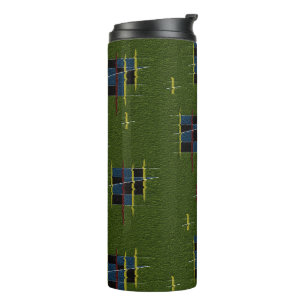 Termo Tumbler térmico de rama de olivo