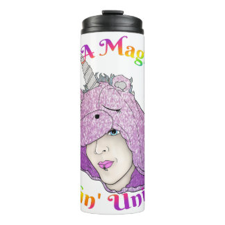 Termo Tumbler térmico de Unicornio de fluffin mágico