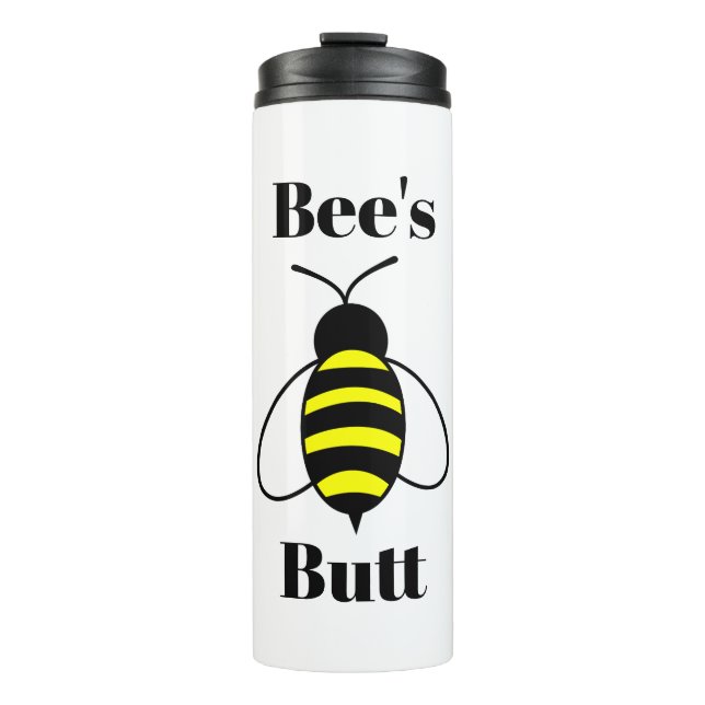 Termo Tumbler térmico del culo de Bee (Anverso)