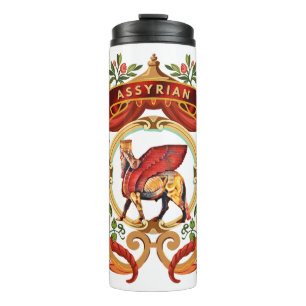 Termo Tumbler térmico del Lamassu asirio