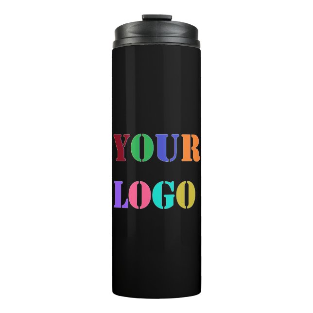 Termo Tumbler térmico del logotipo de la empresa persona (Anverso)