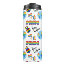 Tumbler térmico del Orgullo LGBTQ+