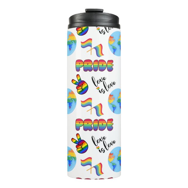 Termo Tumbler térmico del Orgullo LGBTQ+ (Anverso)