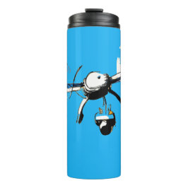 Termo Tumbler térmico del piloto de la UAS