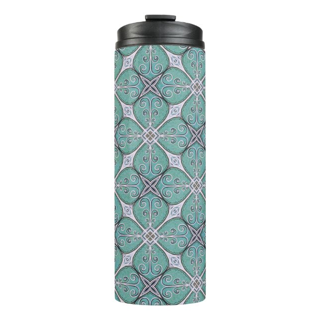 Termo Tumbler térmico Delicate Blues (Anverso)