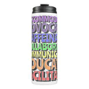 Termo Tumbler térmico - Día del profesor: Caffeinato