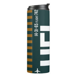 Termo Tumbler térmico - Diseño inspirado en etiqueta de