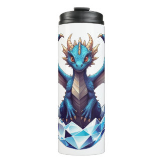 Termo Tumbler Térmico Dragón cría emergiendo de la criog