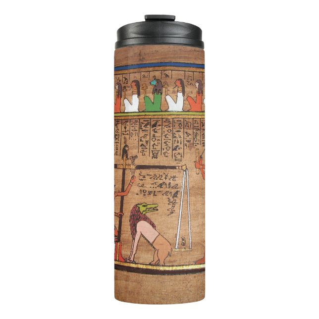 Termo Tumbler térmico Egipto-Hieroglíficos (Anverso)