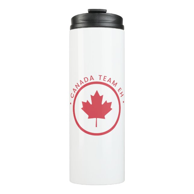 Termo Tumbler térmico Eh de equipo de Canadá (Anverso)