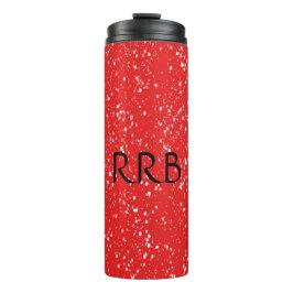 Termo Tumbler térmico especulado rojo personalizado