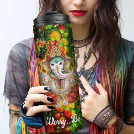 Termo Tumbler térmico Ganesh Galaxy Hippy de los años 90