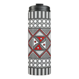 Termo Tumbler térmico geométrico alternativo