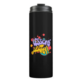 TERMO TUMBLER TÉRMICO LECCIONES DE SALPICADURAS DE PINTU