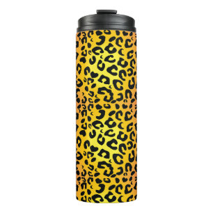 Termo Tumbler térmico Leopard Design