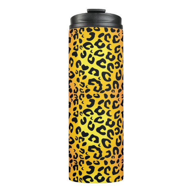 Termo Tumbler térmico Leopard Design (Anverso)