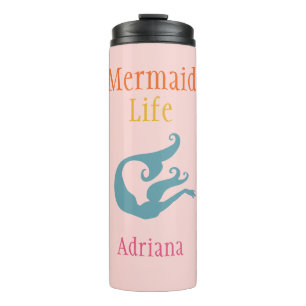 Termo Tumbler térmico LIfe de sirena personalizada
