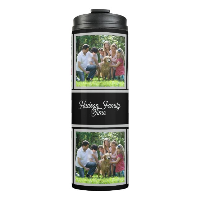 Termo Tumbler térmico moderno de foto de seis Personaliz (Anverso)